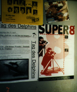 Werbung fr Super8 im Kino