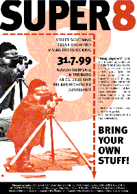 Werbeplakat fr das Super8-Open-Air